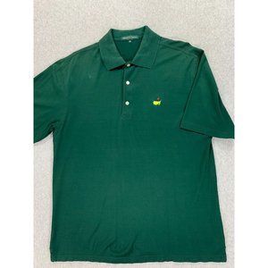 Augusta National Pima Cotton THE MASTERS Golf Polo Shirt‎ (Men's Medium) Green